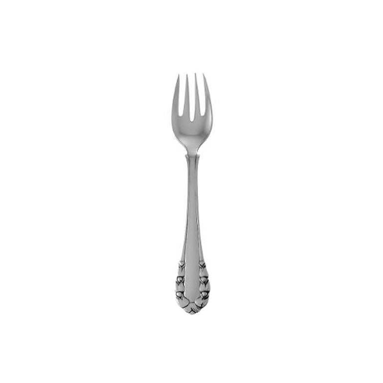 Georg Jensen Sterling Silver Lily of the Valley Fish Fork 061 For Sale