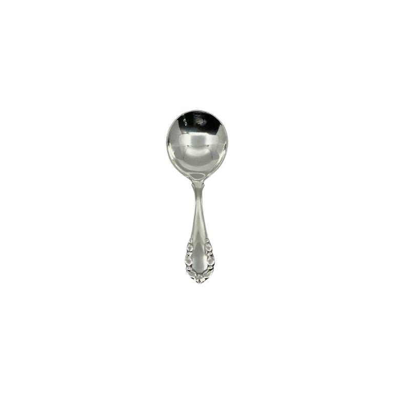 Georg Jensen Sterling Silver Lily of the Valley Sugar/Tea Caddy Spoon 171 For Sale