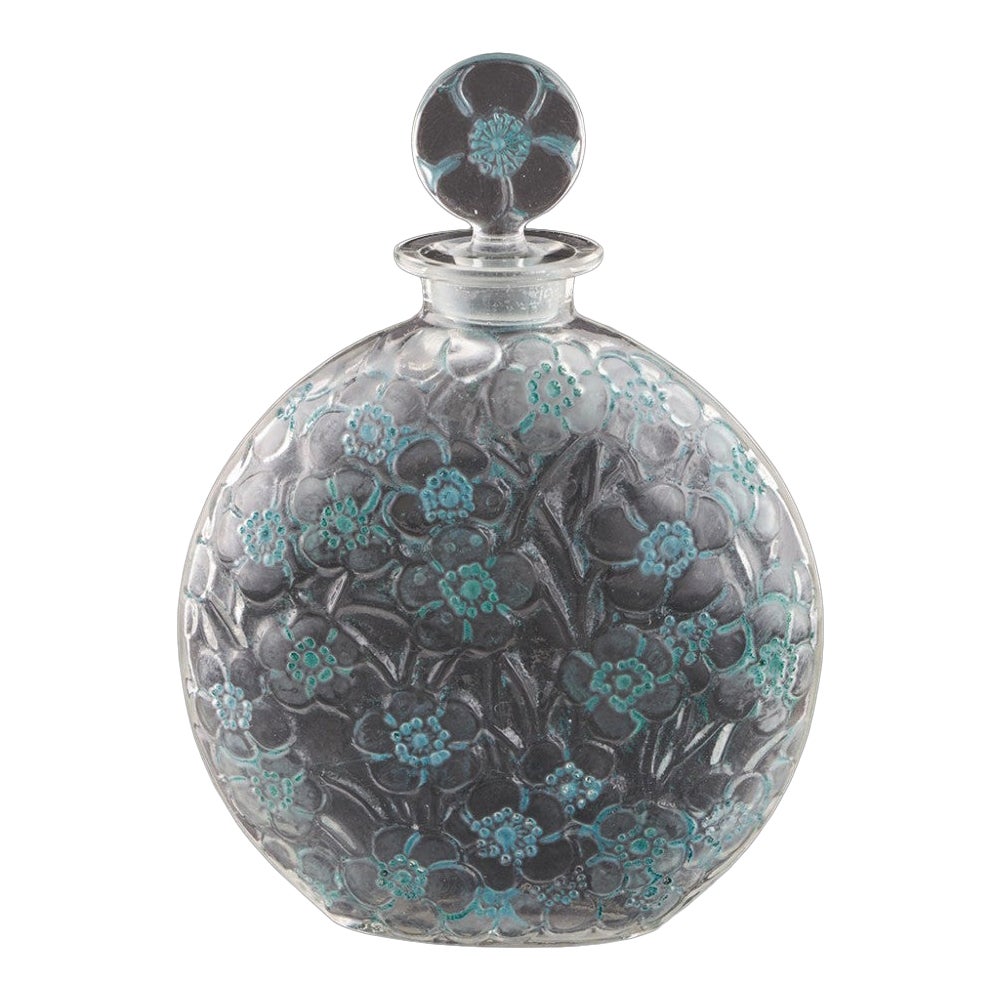 Rene Lalique Le Lys Perfume Bottle Designed 1920