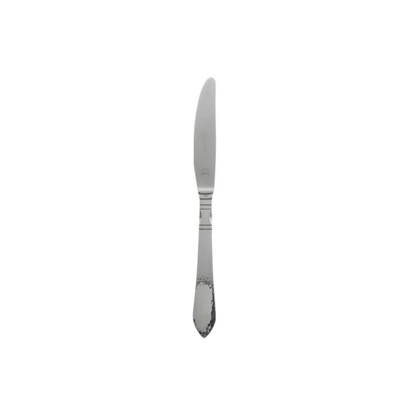 Couteau de table continental Georg Jensen en argent sterling avec manche long, article n°014 en vente