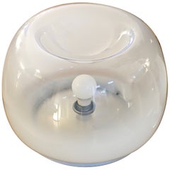 Lampada italiana in vetro di Murano Sfumato 1960s