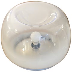 Italienische Murano Glas Sfumato Lampe 1960er Jahre