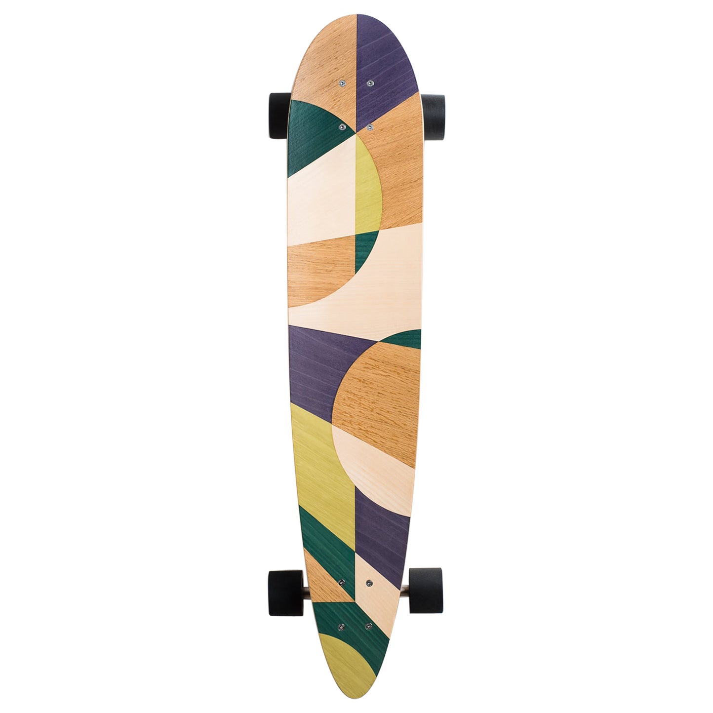 1M Marquetry Pintail Longboard For Sale
