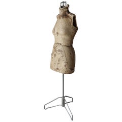 Antique 1940's Adjustable Female Art Mannequin