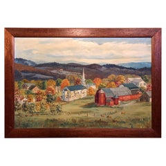 Bucolic New England Pastoral Village