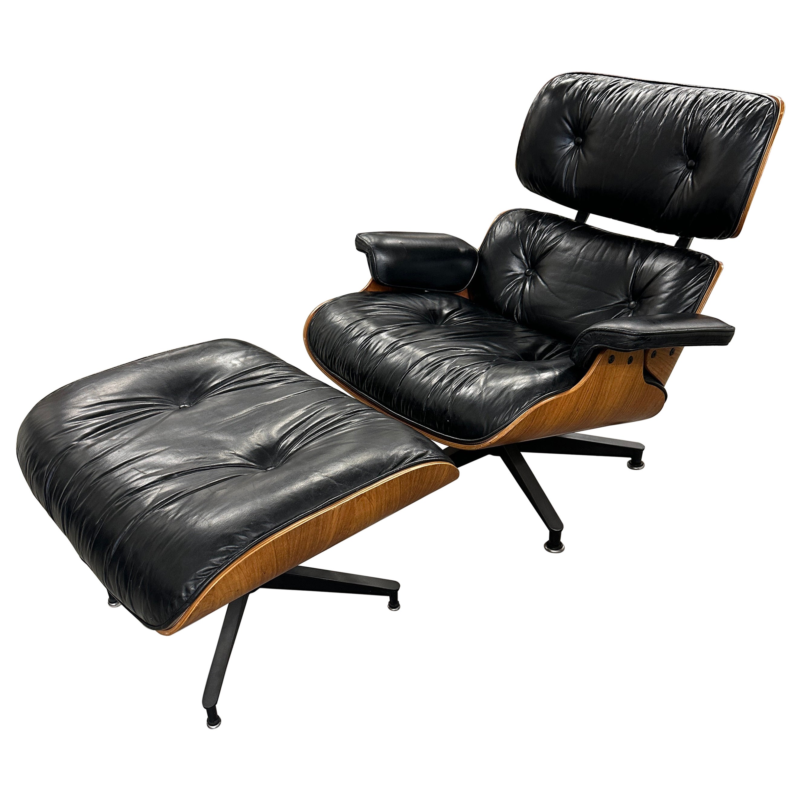 1978 Herman Miller Eames Lounge Chair and Ottoman 