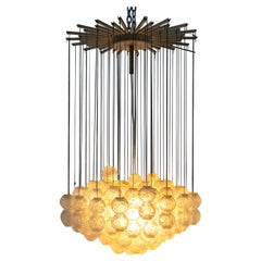 Chandelier by Zero Quattro Milan, Italy Mid-20th Century