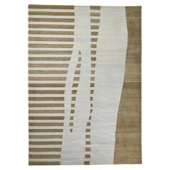 Handgeknüpfter Teppich „Kanya“ aus nachhaltigem, umweltfreundlichem Allo, 200 x 300 cm