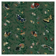 'Papillons‘ wallpaper by Papier Français, collection BNF N°1