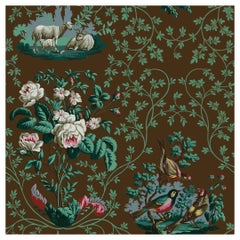 'Secrets du Hameau‘ wallpaper by Papier Français, collection BNF N°1