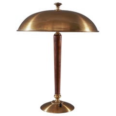 Swedish Grace Table Lamp in Brass by Nordiska Kompaniet