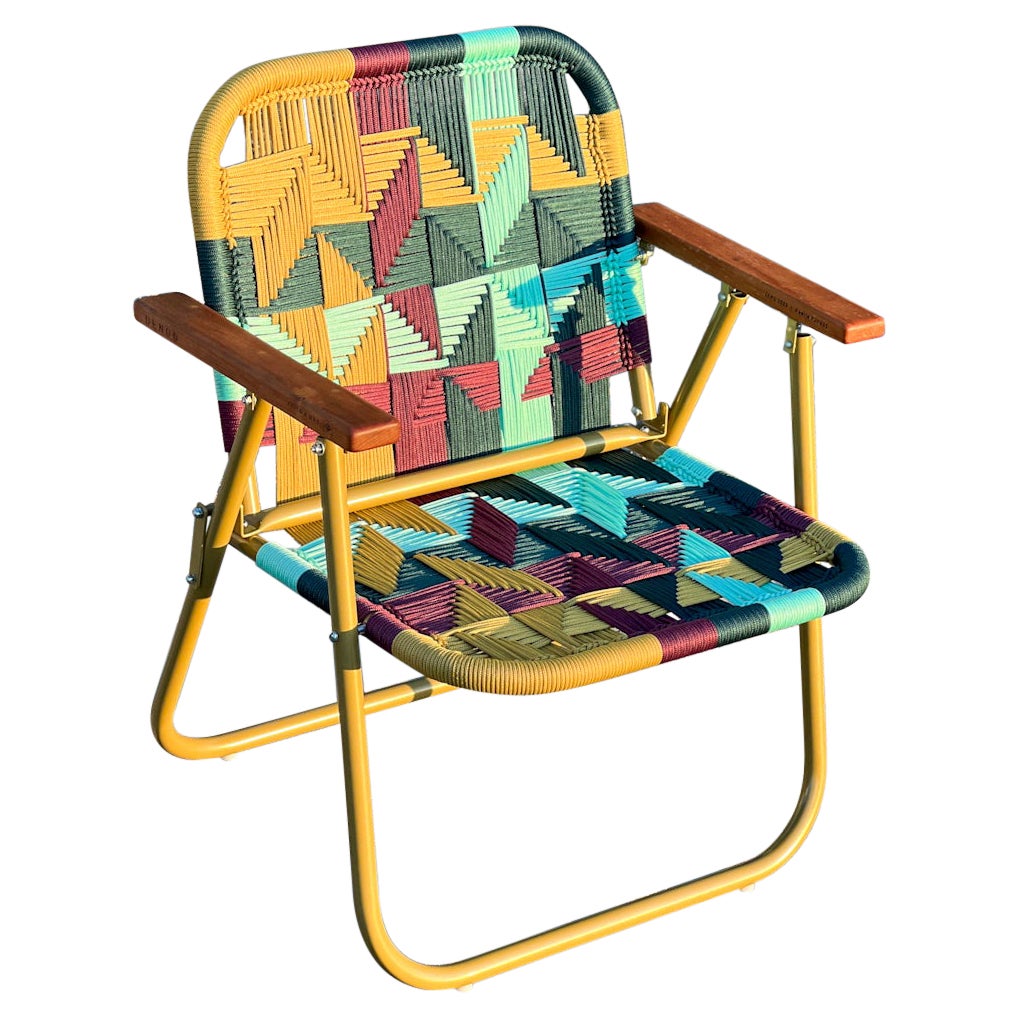 Beach chair Japú Trama 10  - Outdoor area Garden and Lawn Dengô Brasil For Sale