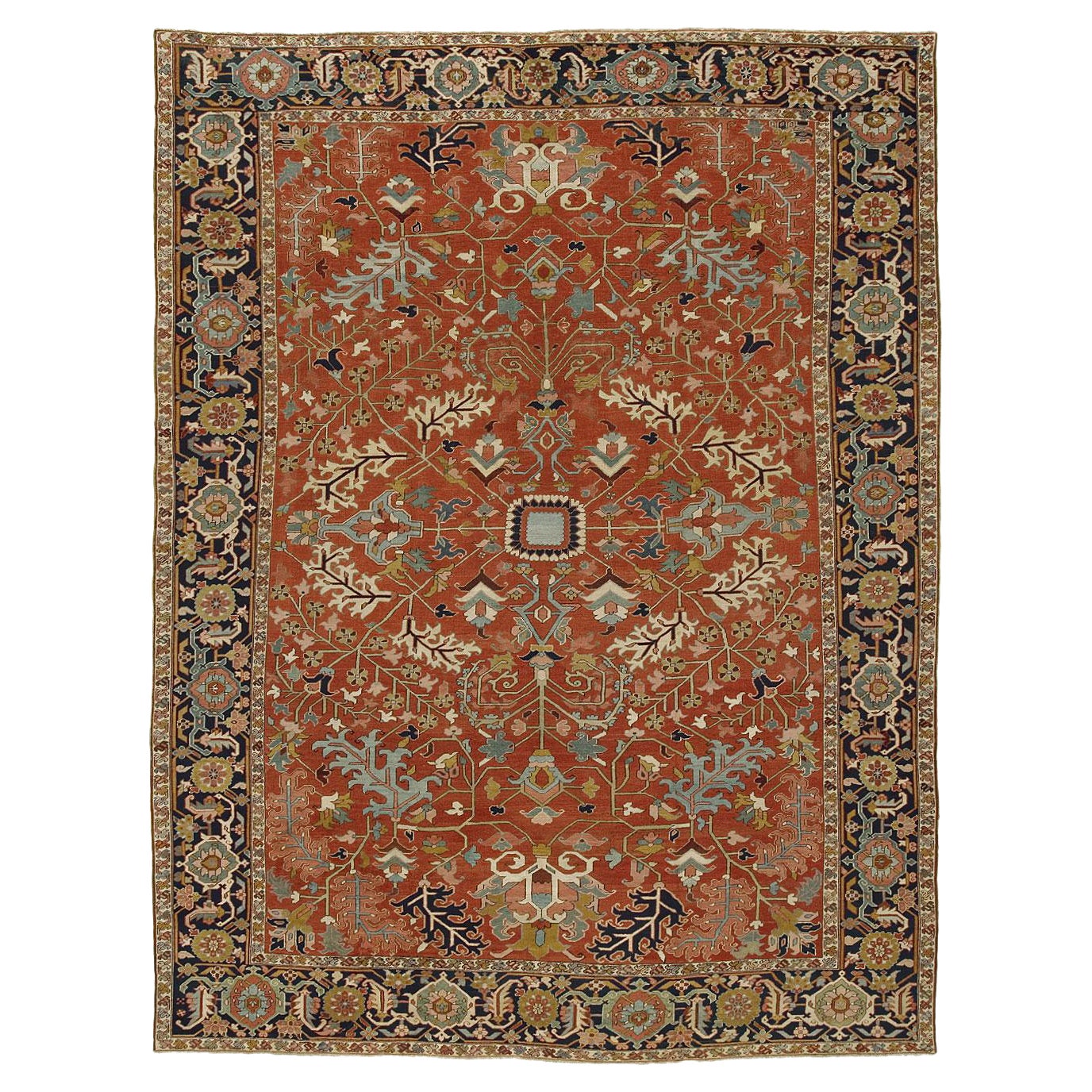 Antiker persischer Heriz-Teppich