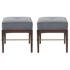 Linear Stools in Special Walnut Series 18 by Stamford Modern