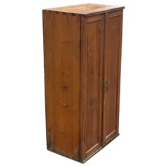 Vintage Traditional Danish pine cupboard from the 1930s