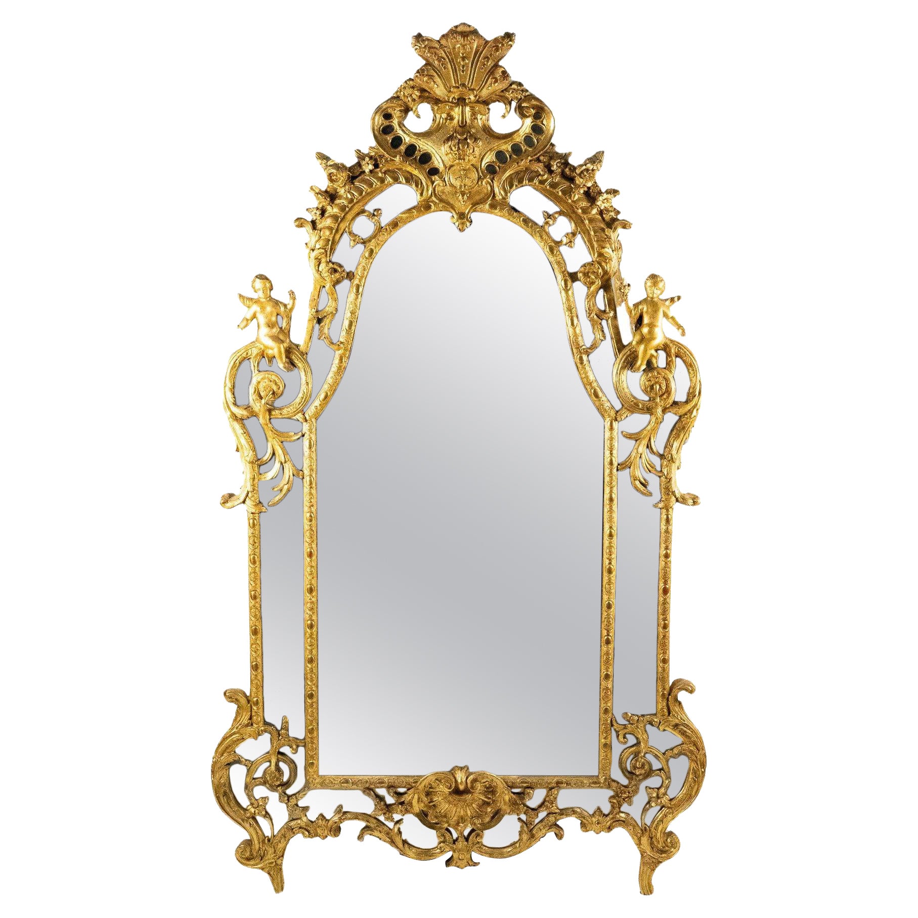  Important mirror, XVIII Century For Sale