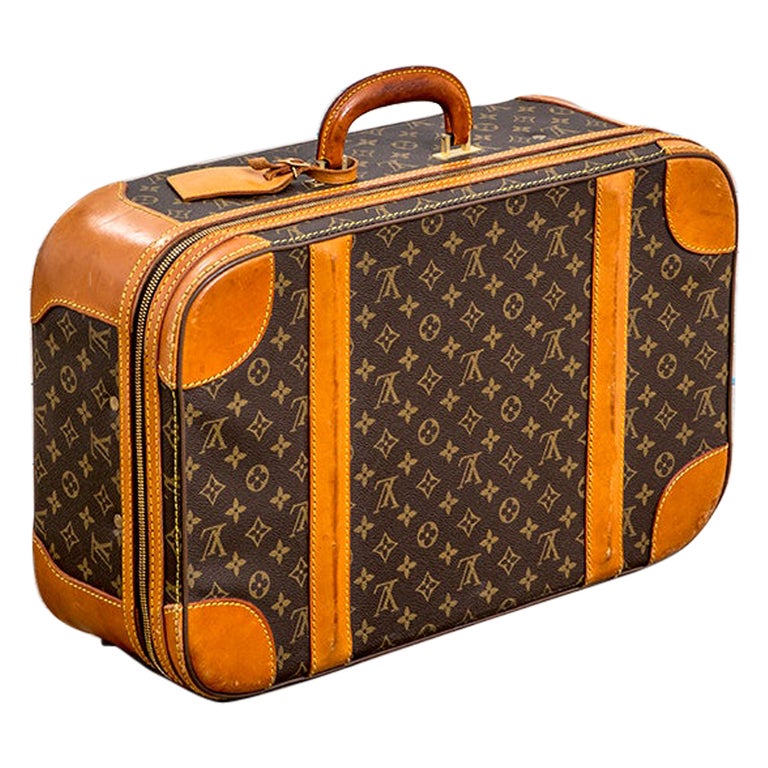 Louis Vuitton Monogram Holdall Luggage Bag or Suitcase For Sale at 1stDibs