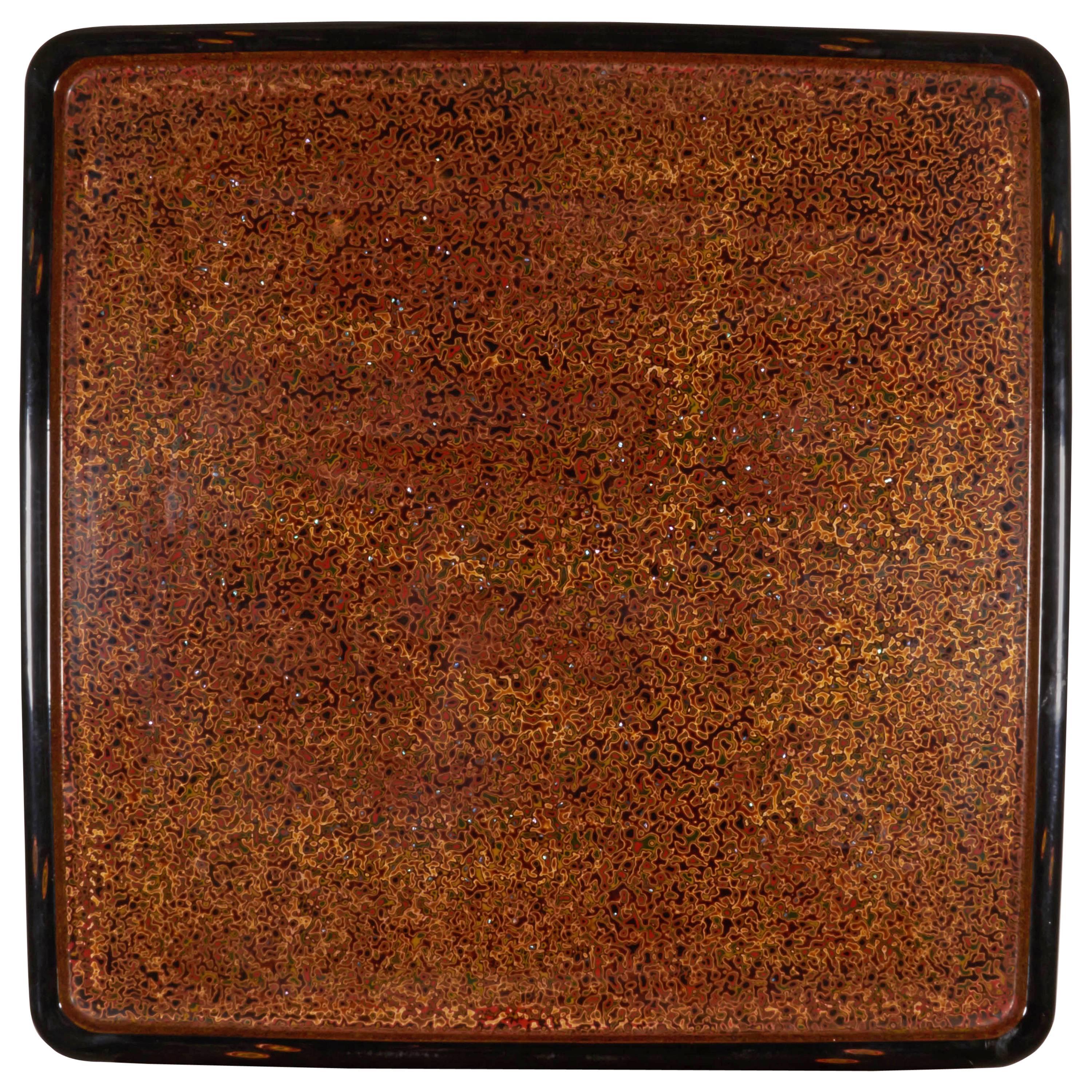 Japanese Wakasa Lacquer Tray