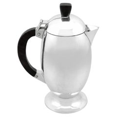 Vintage Design Style Sterling Silver Coffee Jug