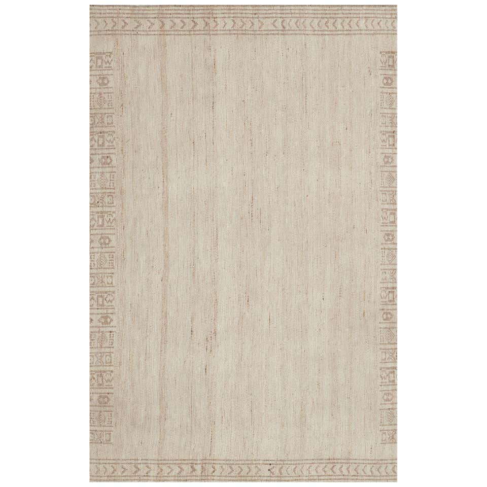 Handmade Contemporary Wool Flatweave Rug For Sale at 1stDibs