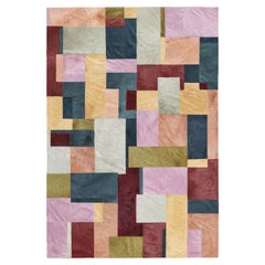 Sasha Bikoff X Art Hide Customizable Cowhide Multicolor Pastiche Area Rug XXL