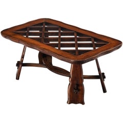 Coffee Table in Chestnut by Valabrega 