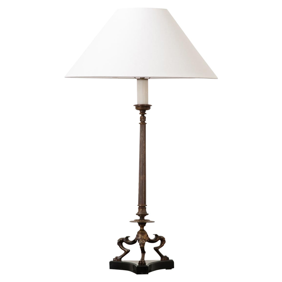 French Louis XVI Style Candelabra Lamp