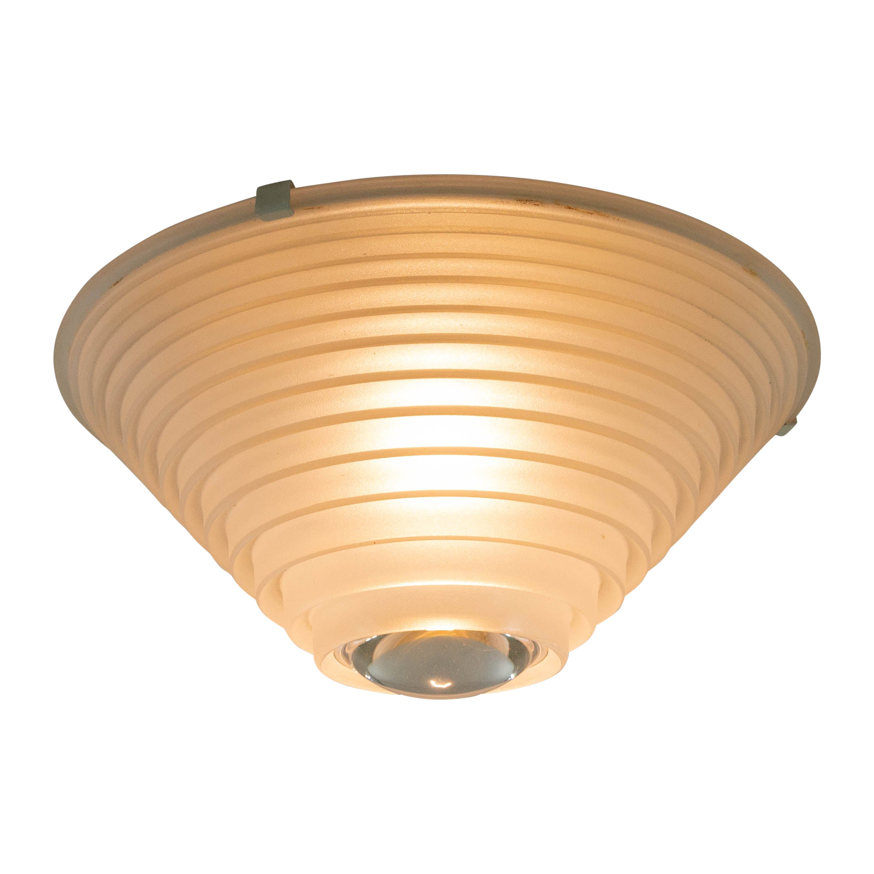Egina Ceiling lamp by Angelo Mangiarotti for Artemide, 1970s For Sale