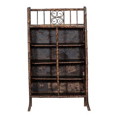 Antique 19thC English Bamboo Bookcase