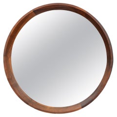 Retro Brazilian Wall Mirror by Sergio Rodrigues