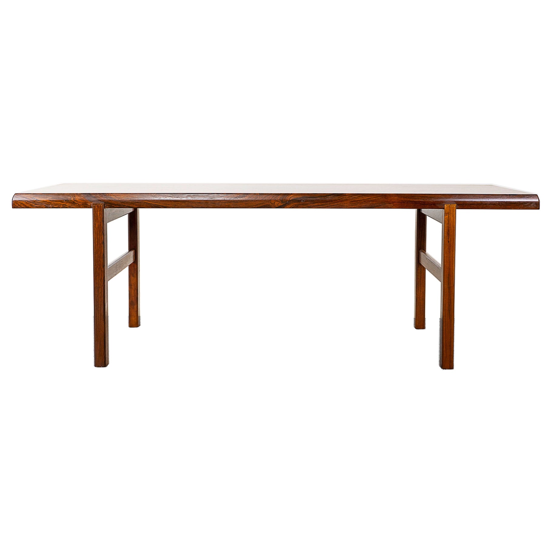 Danish Rosewood Coffee Table For Sale
