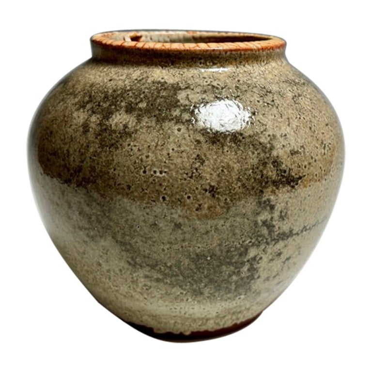 Shino Glazed Vessel by Jason Fox For Sale