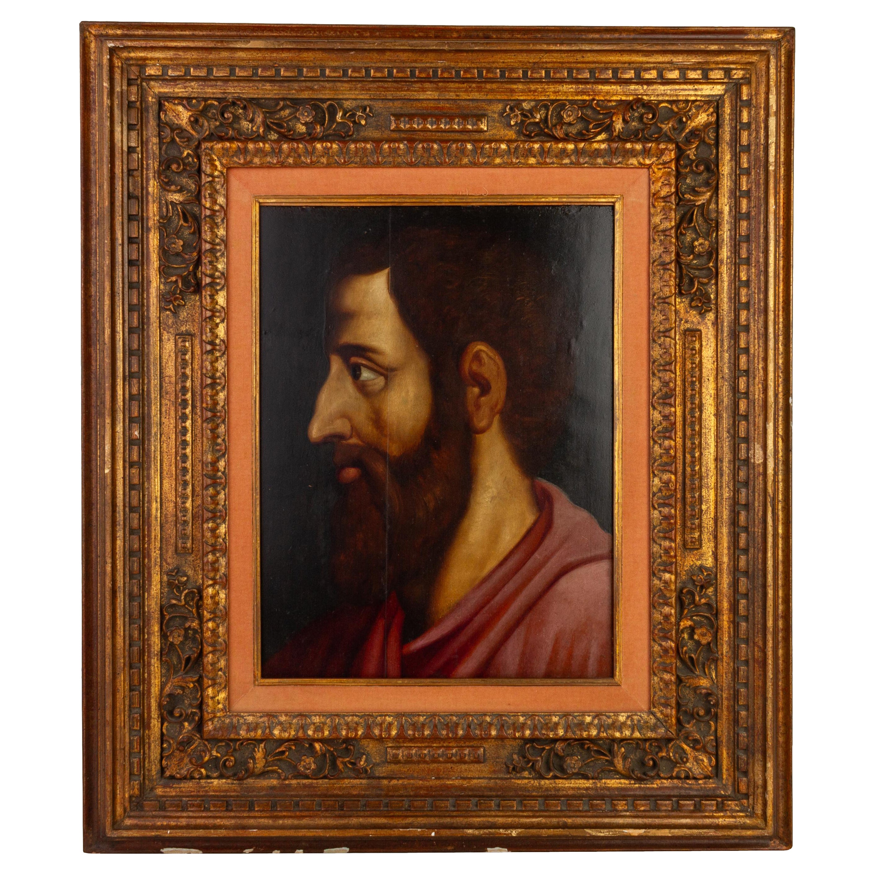 Portrait d'homme de maître flamand du 17e siècle