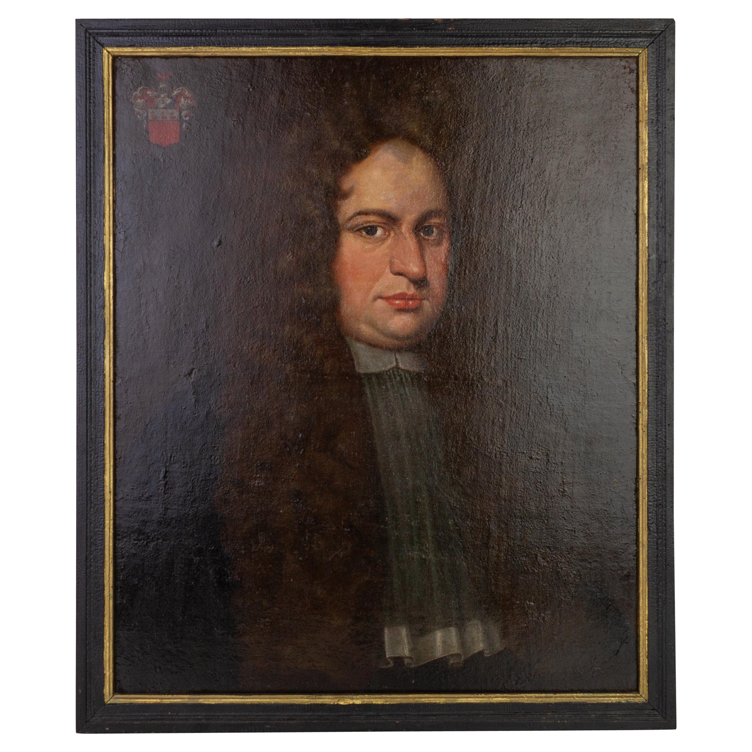 Portrait d'un maître noble du 17ème siècle 