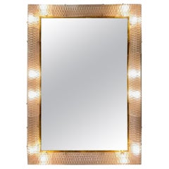 Miroirs Light-Up en verre Murano Blush