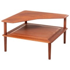 Retro Danish Minerva Center Table from France & Son