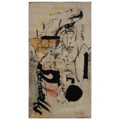 Tapis abstrait Bell And Chime de Rug & Kilim par Arthur Lanyon