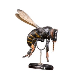 Antique Large Didactical Model of a Bee labeled “ Denoyer-Geppert Company of Chicago " 
