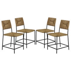 Set of 4 'Campagne' Dining Chairs by Design Frères