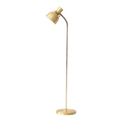Vintage gold floor lamp