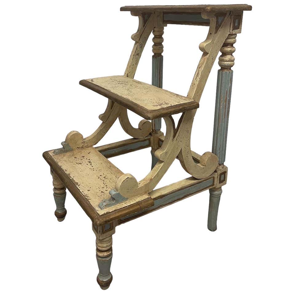 Levenger Wooden Library Steps at 1stDibs | levenger library steps ...
