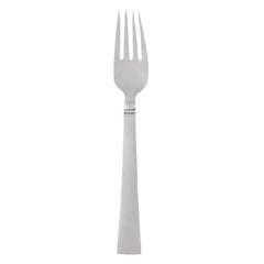Vintage Georg Jensen Acadia Sterling Silver Luncheon/Salad Fork, Item 022