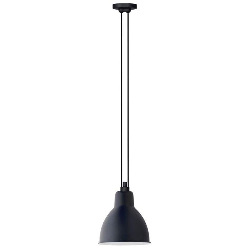 DCW Editions Les Acrobates Nº322 XL Round Pendant Lamp in Blue Shade For Sale