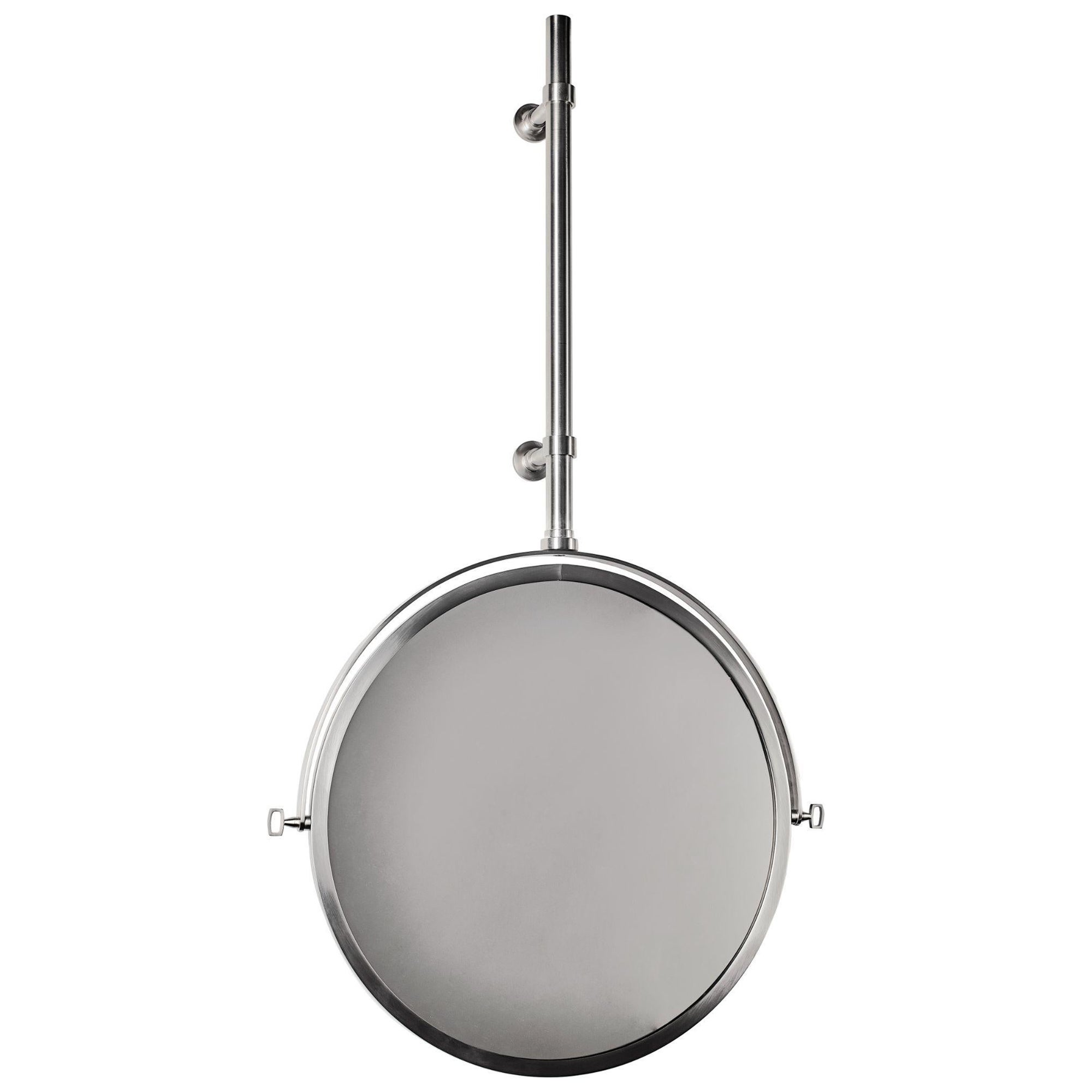 DCW Editions My Best Enemy Mirror in Brushed Nickel For Sale