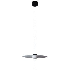 DCW Editions Mono M400 Pendant Lamp in Dark Grey Aluminum and Glass by Vantot