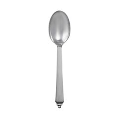 Georg Jensen Sterling Silver Pyramid Large Teaspoon/Child Spoon 031