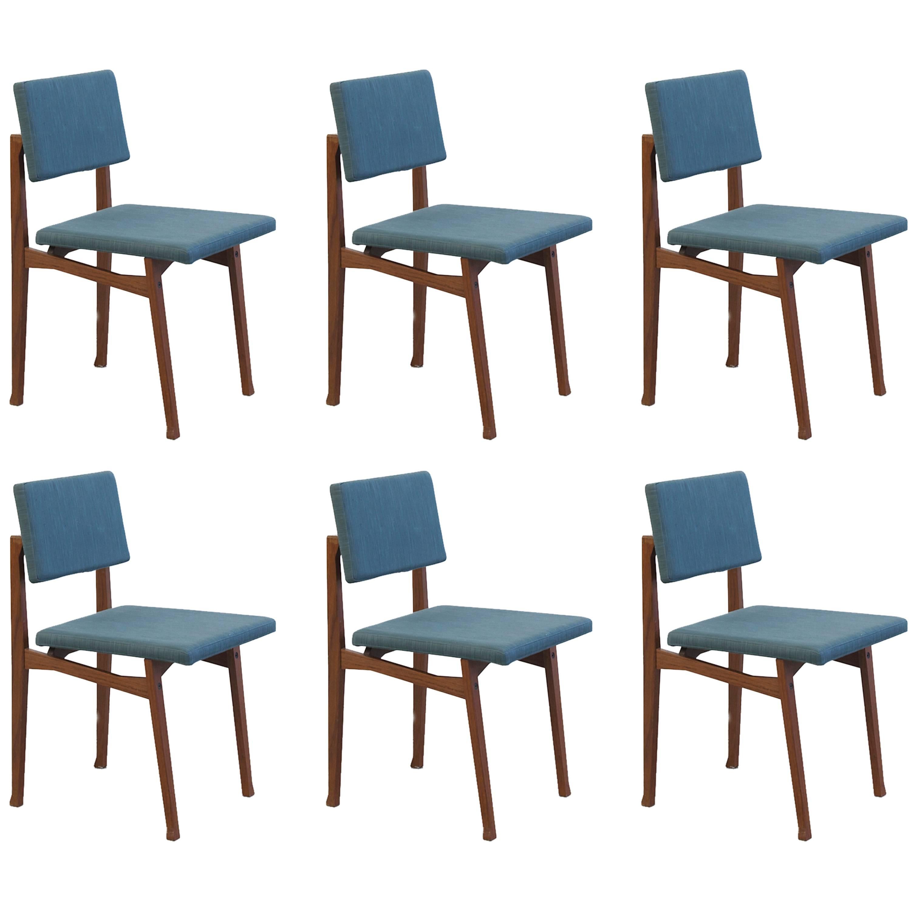 Set of Six 'Luisella' Chairs by Franco Albini