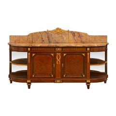 Used French 19th Century Louis XVI St. Buffet, Signed Maison Forest