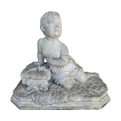 Used Francis J. Williamson, Statuette of Princess Alice of Albany Cast Stone C. 1884