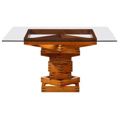 Table de salle à manger Ferdinando Meccani Corinto Italie, 1978